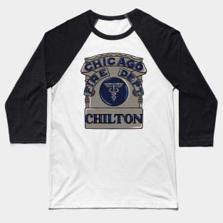 Jessica 'Chili' Chilton | Chicago Fire Badge Baseball T-Shirt